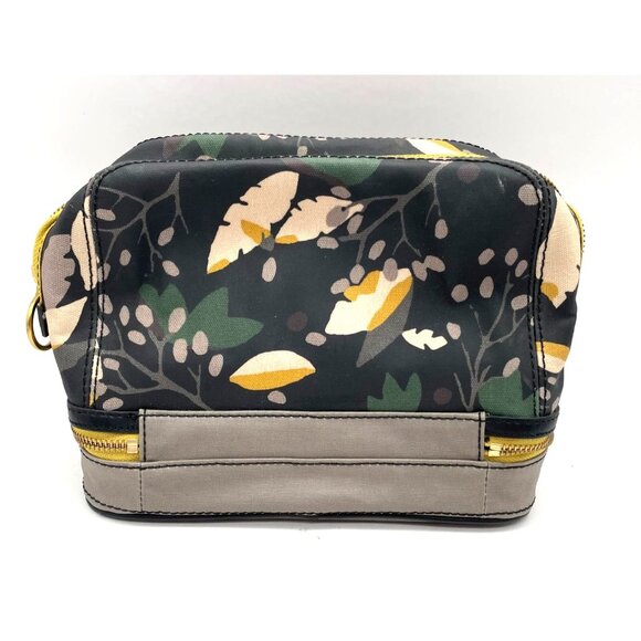 Vtg. Fossil Vinyl Leather Large Floral Rachel Tote Shoulder Bag w Matching Makeu - Picture 12 of 12